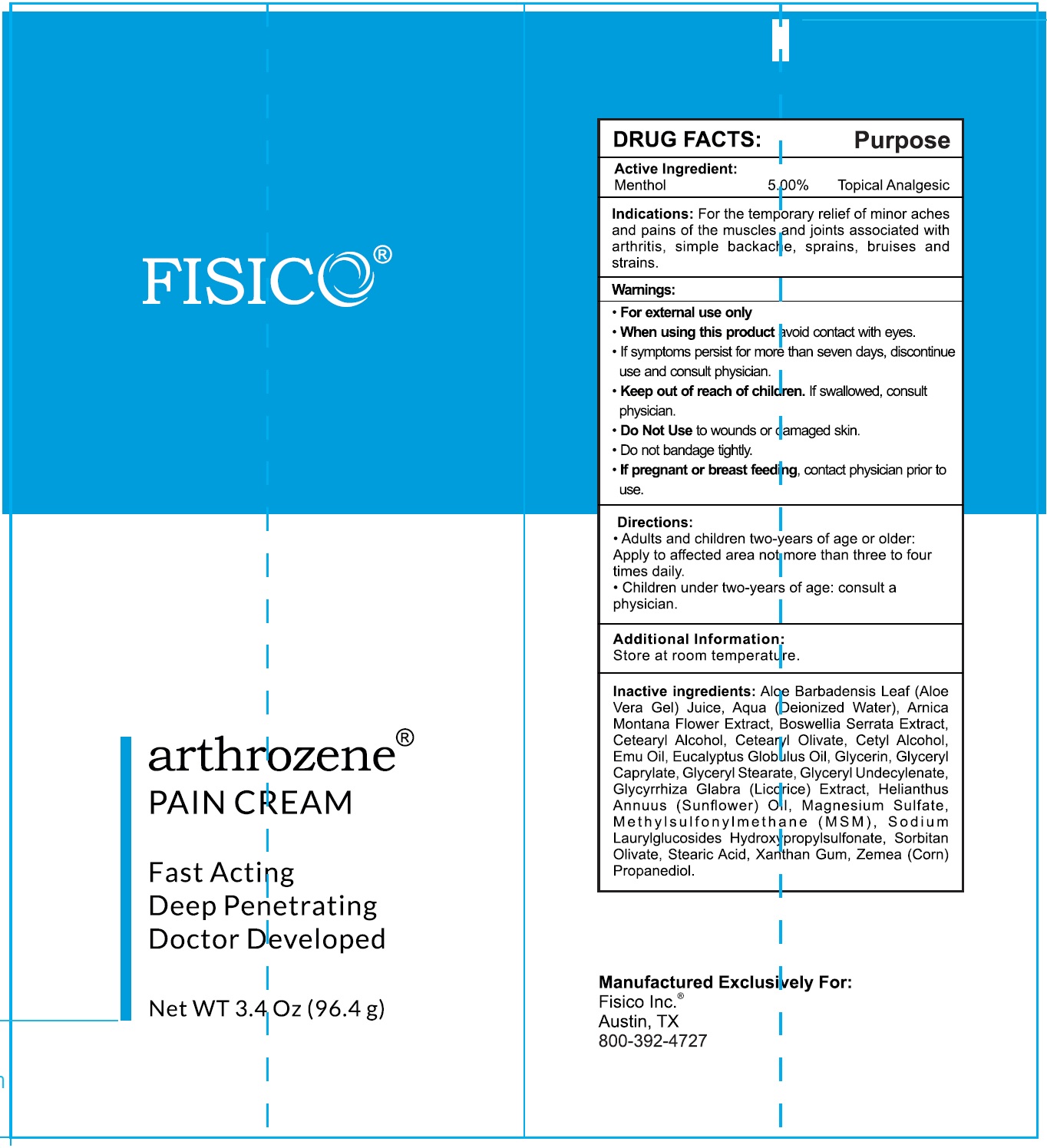 Pill image for fisico arthrozene pain cream