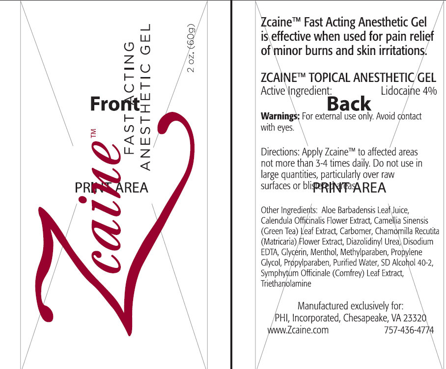 Pill image for Zcaine Fast Acting Anesthetic Gel