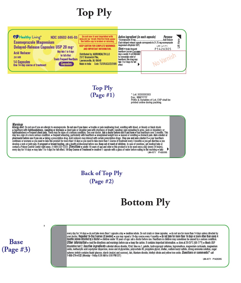 Pill image for Esomeprazole Magnesium Delayed-release Capsules Usp 20 Mg*