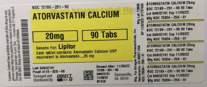 Pill image for Atorvastatin Calcium