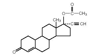 Pill image for Norethindrone Acetate Tablets Usp, 5 Mg