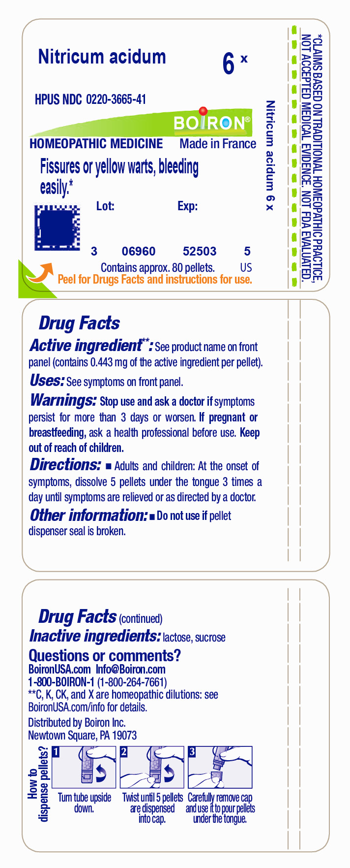 Pill image for Nitricum Acidum 6x