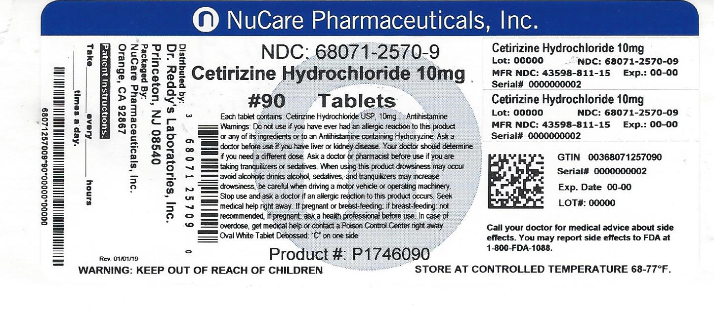 Pill image for Cetirizine Hydrochloride Tablets