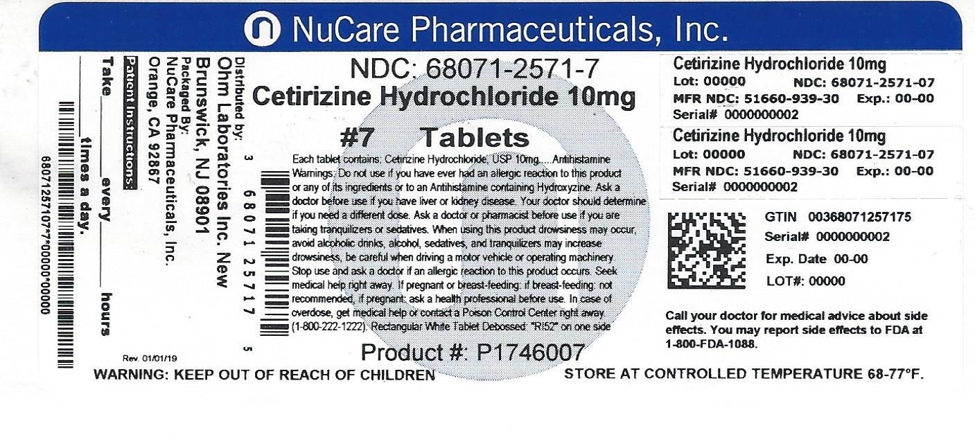 Pill image for Cetirizine Hydrochloride
