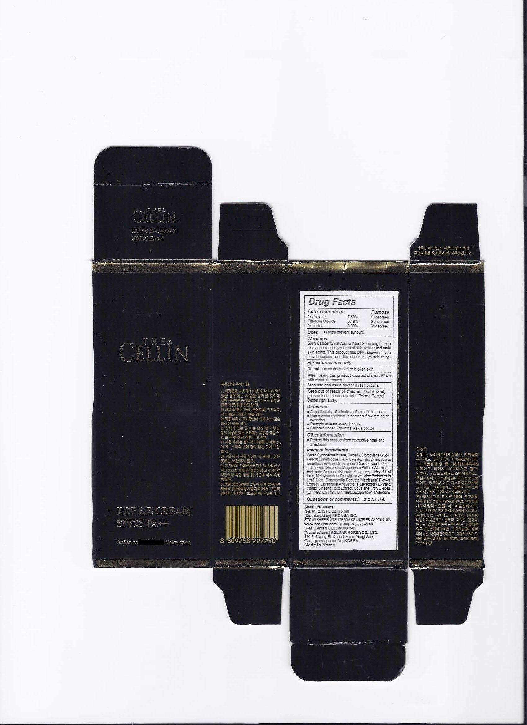 Pill image for The Cellin Eop B.b Cream