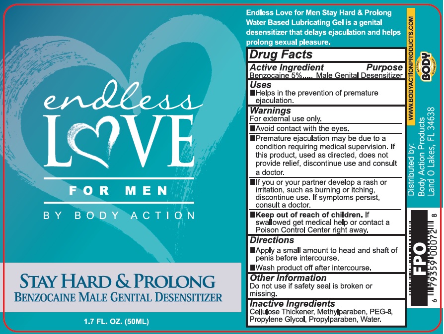 Pill image for Body Action Products: Endless Love For Men