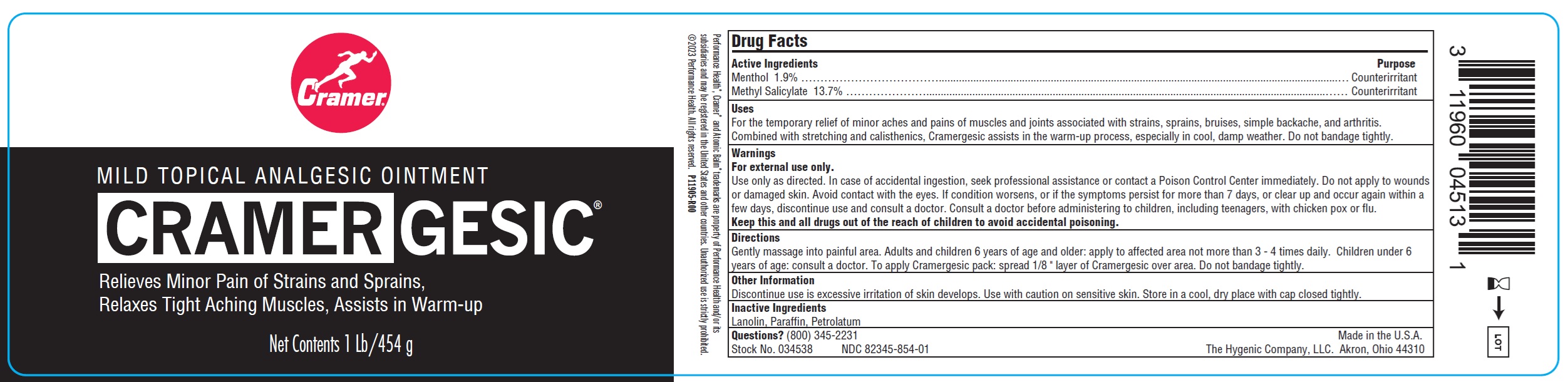 Pill image for Cramergesic