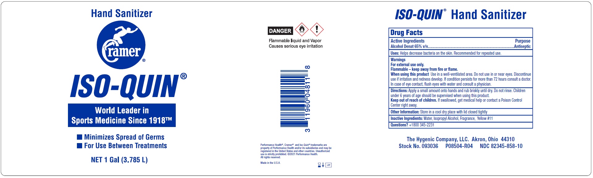 Pill image for Iso-quin Hand Sanitizer