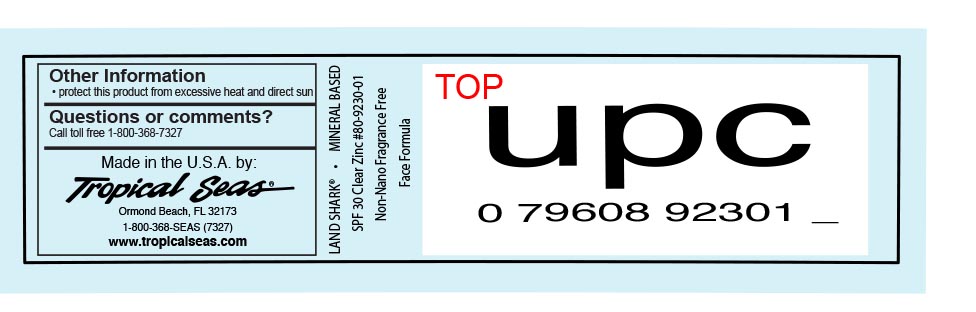 Pill image for Land Shark Spf 30 Clear Zinc