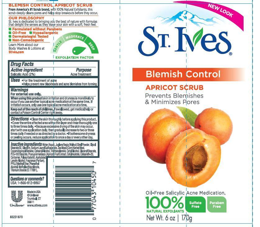 Pill image for St. Ives Blemish And Blackhead Control Apricot Scrub