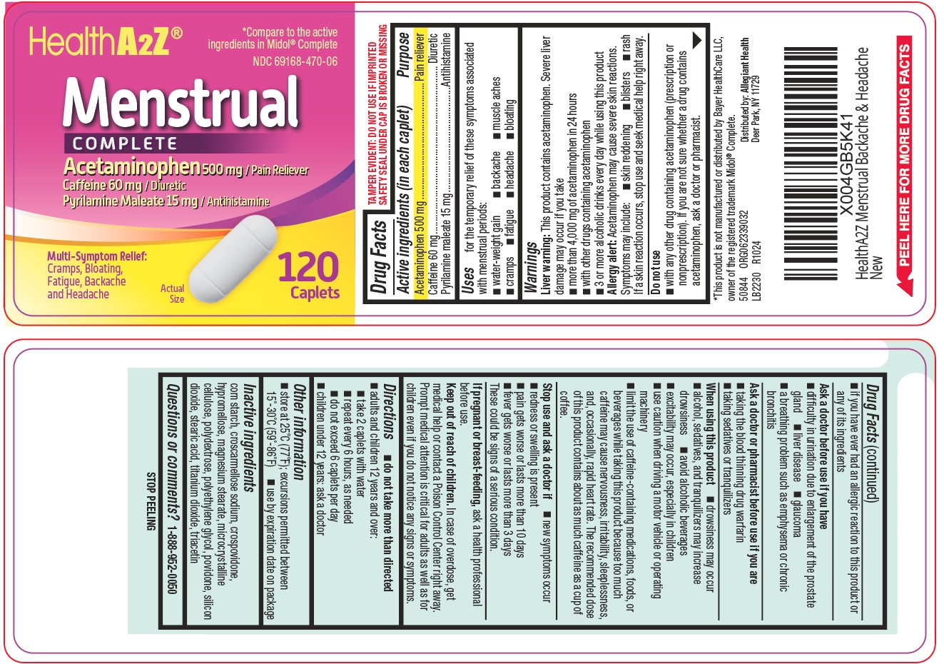 Pill image for 470 - Menstrual Complete