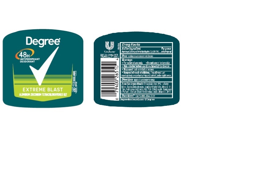 Pill image for Degree Extreme Blast 48h Antiperspirant Deodorant