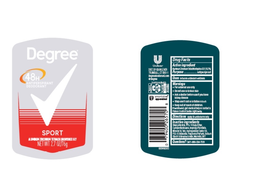 Pill image for Degree Sport 48h Antiperspirant Deodorant