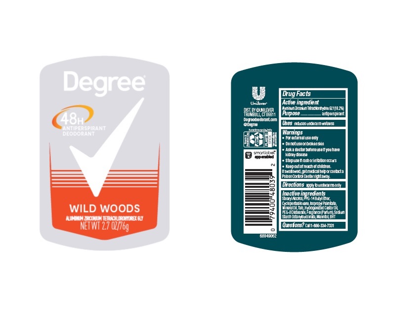 Pill image for Degree Wild Woods 48h Antiperspirant Deodorant