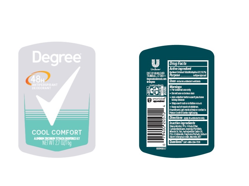 Pill image for Degree Cool Comfort 48h Antiperspirant Deodorant