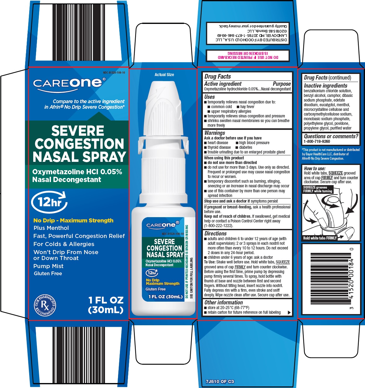 Pill image for American Sales Company Severe Congestion Nasal Spray Drug Facts