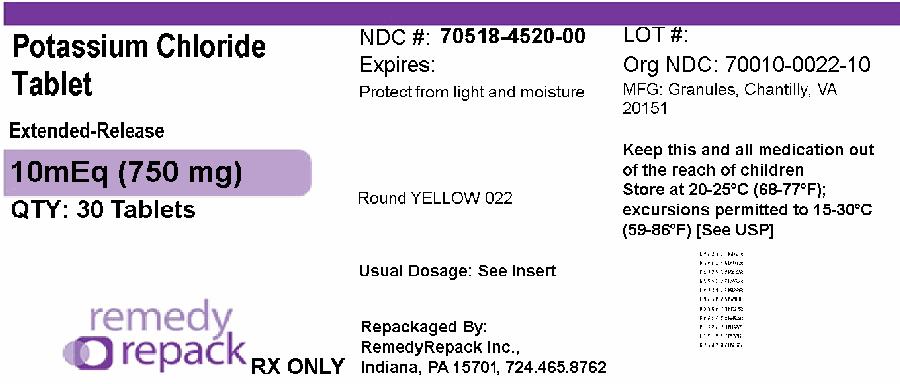Pill image for potassium chloride extended-release tablets