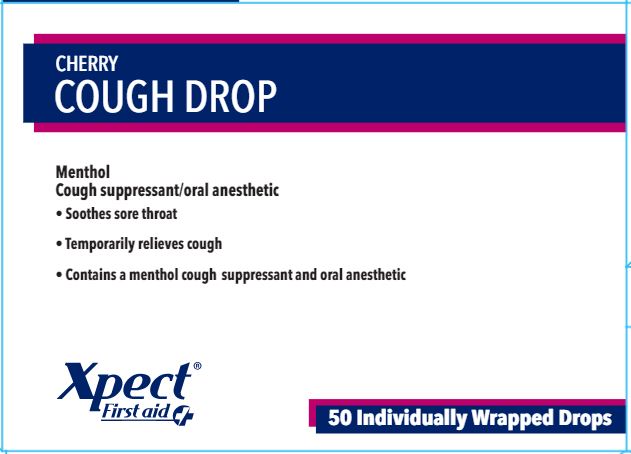 Pill image for Xpect Cherry Cough Drop