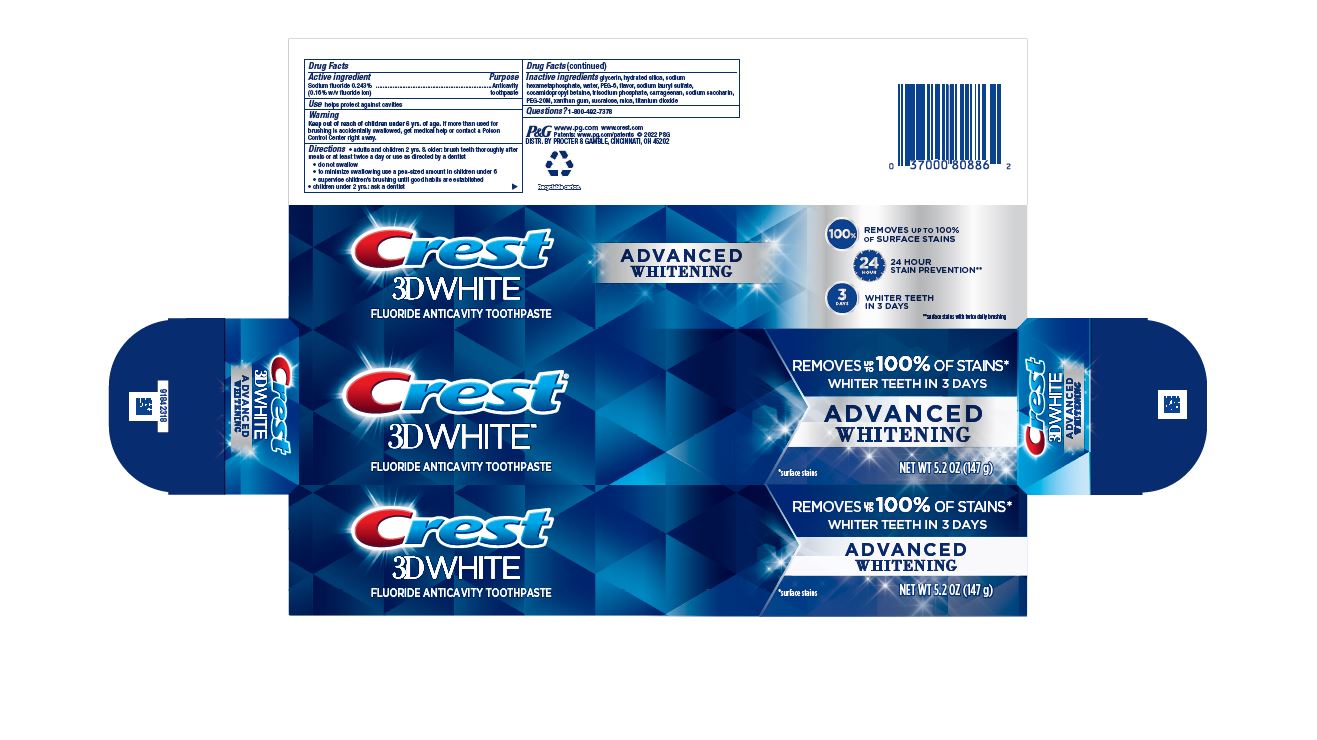 Pill image for Crest 3d White Advanced Whitening