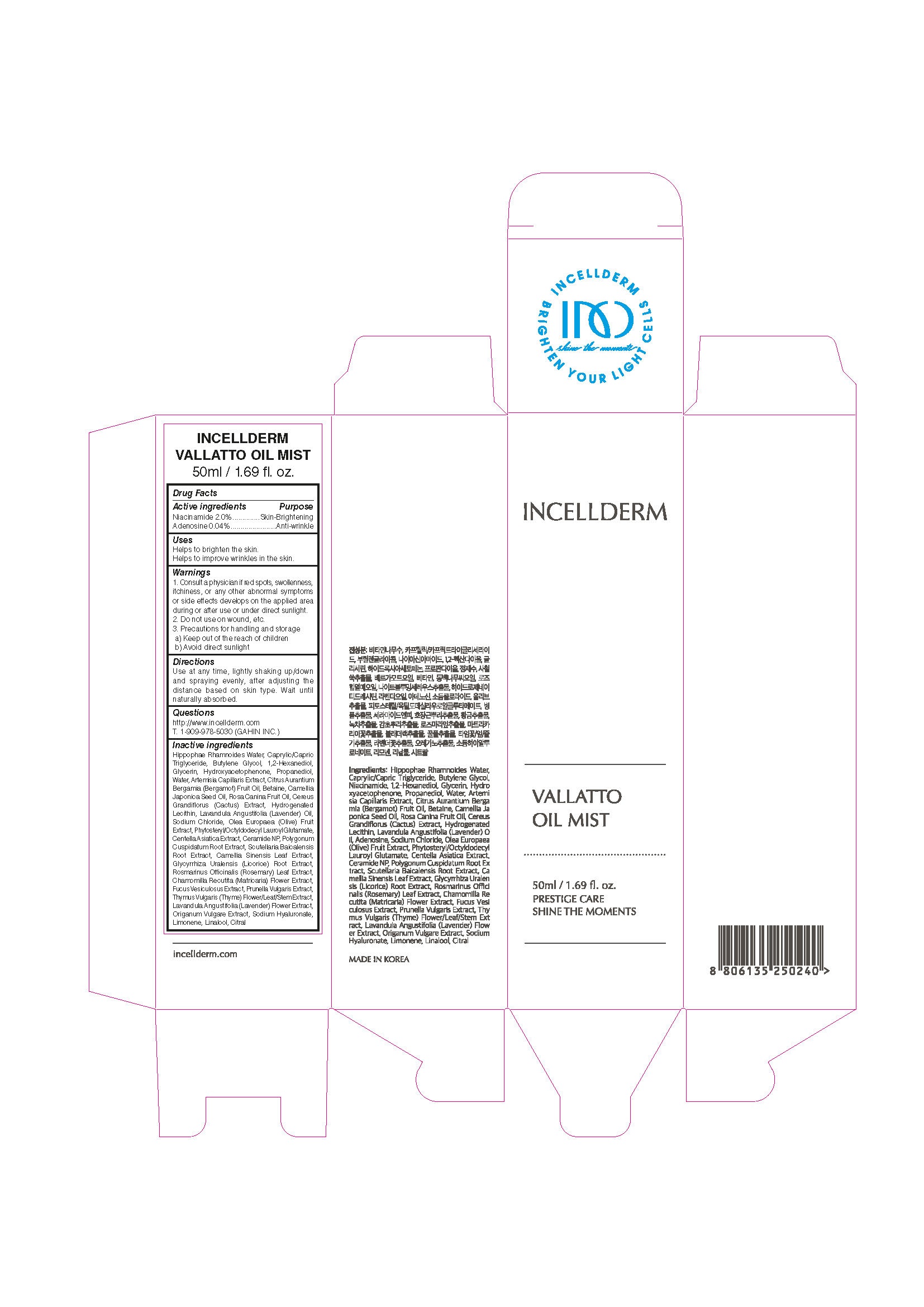 Pill image for Incellderm Vieton Oilmist