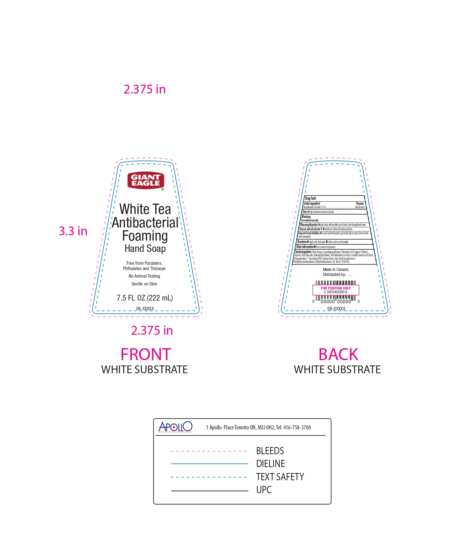 Pill image for 56194-502-01, White Tea Antibacterial Liq Hand Soap