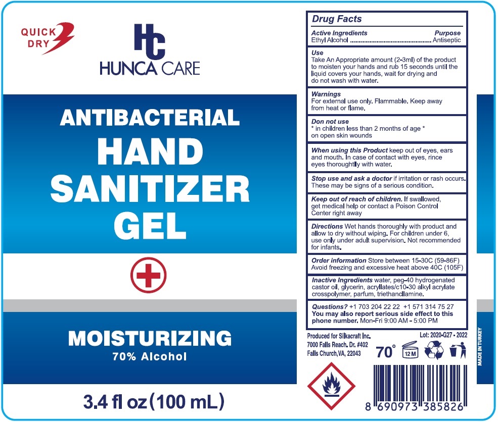 Pill image for Hunca Care Antibacterial Hand Sanitizer Gel