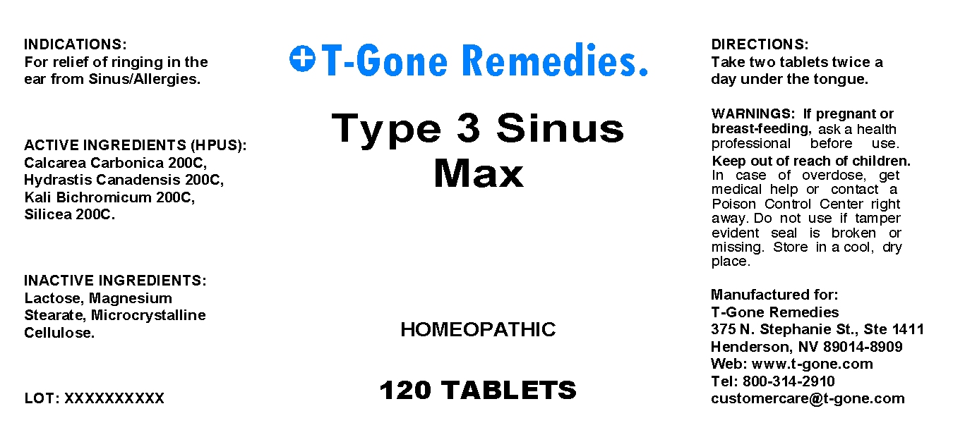 Pill image for Type 3 Sinus Max