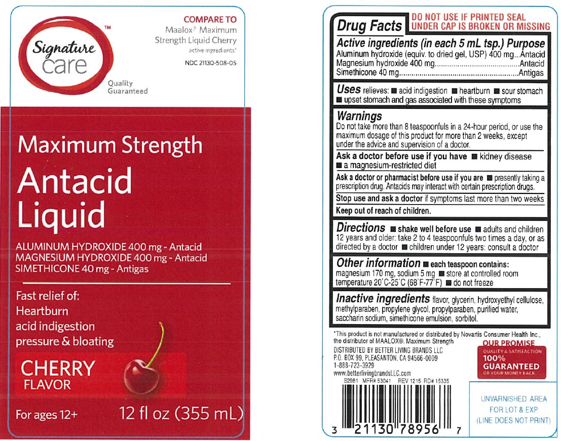 Pill image for Maximum Strength Antacid Liquid
