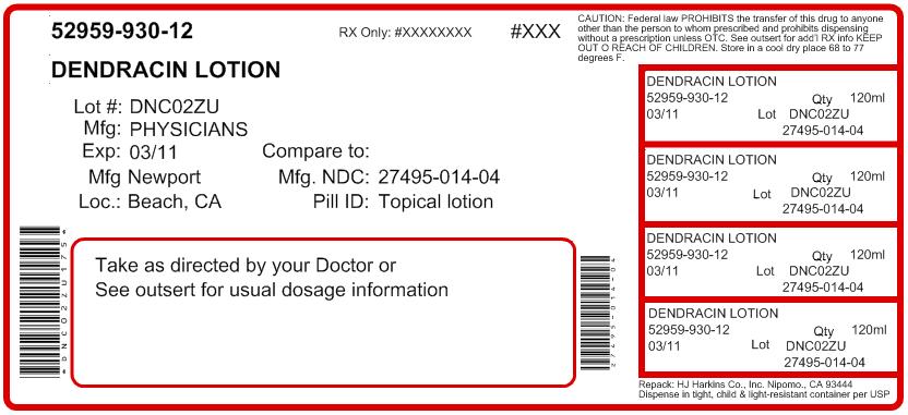 Pill image for Dendracin Neurodendraxcin®, Topical Pain Relief Lotion
