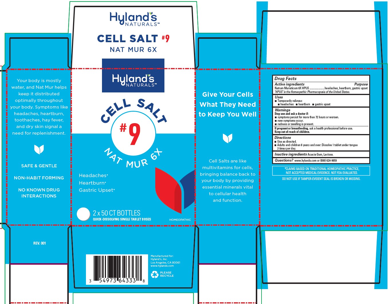 Pill image for Cell Salt #9 Nat Mur 6x