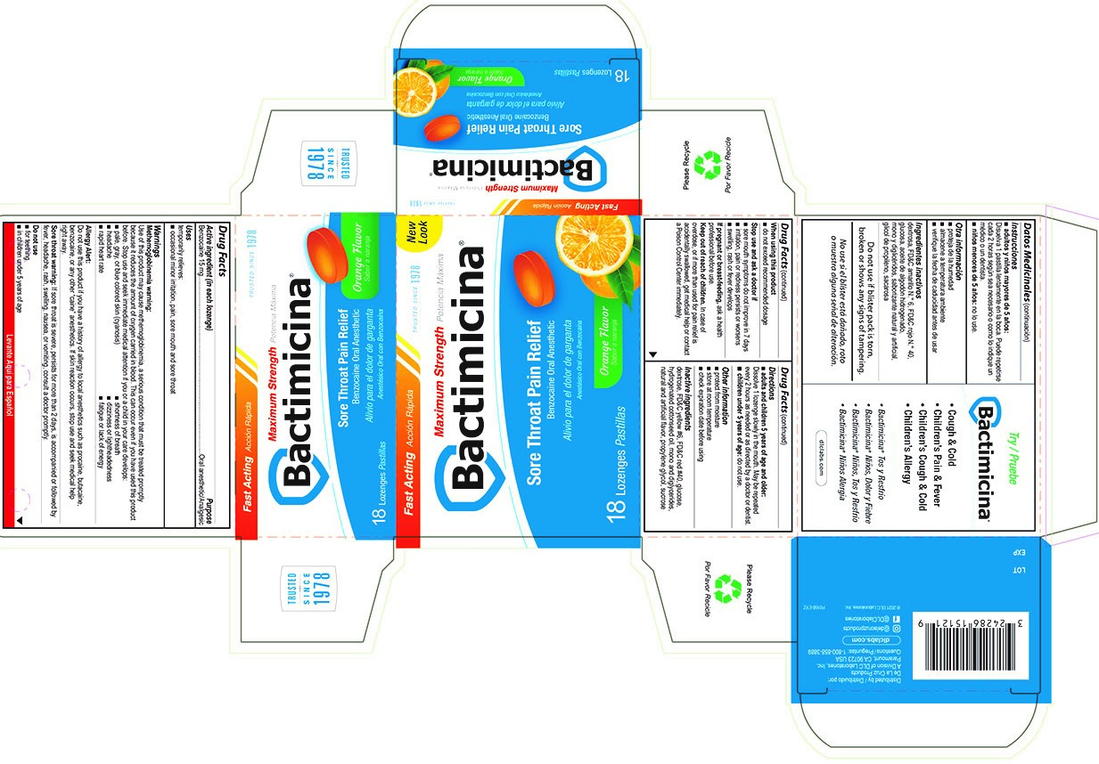 Pill image for Bactimicina Lozenge