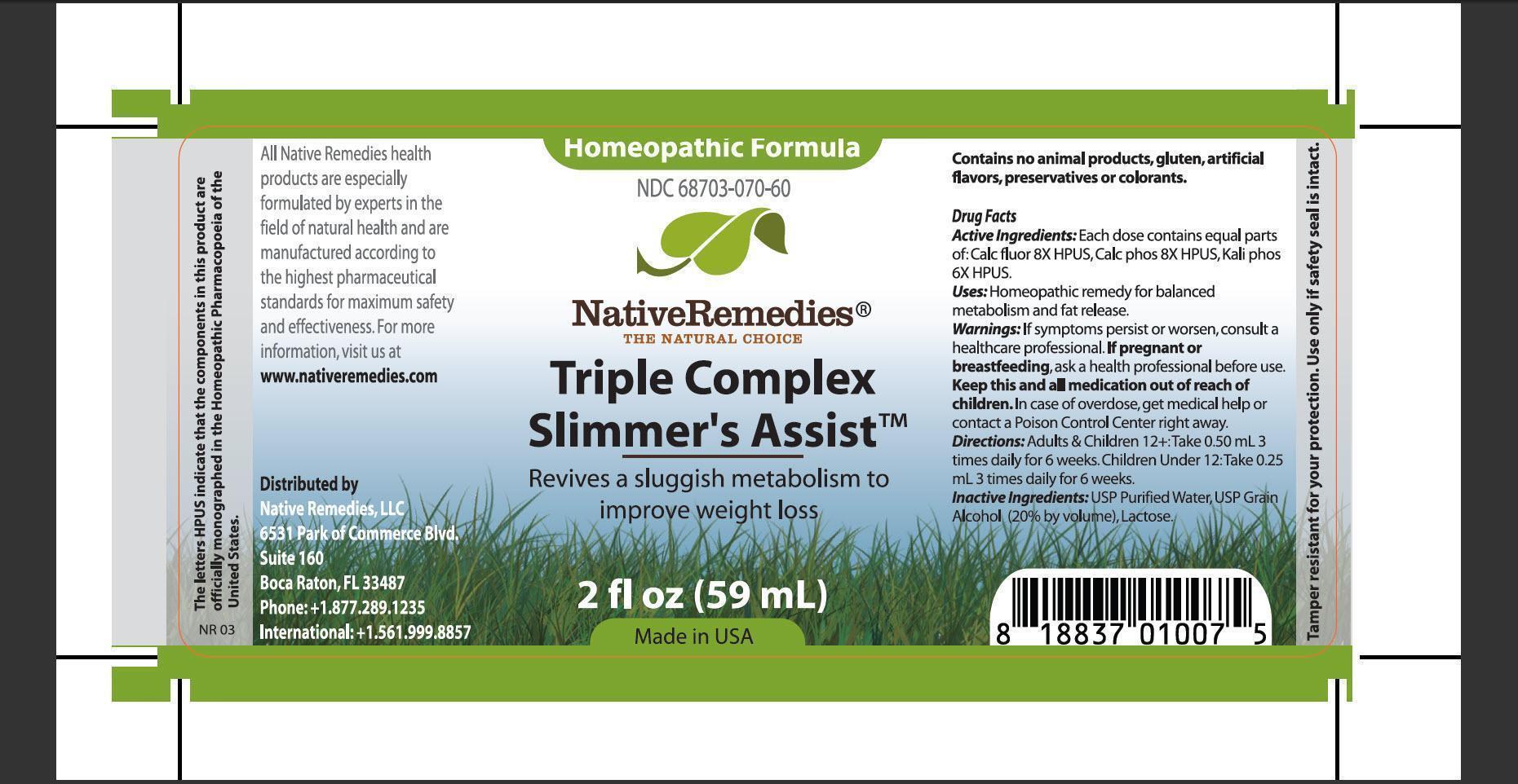 Pill image for Triple Complex Slimmers Assist