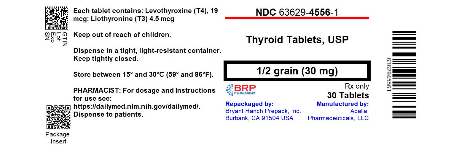 Pill image for Np Thyroid 30