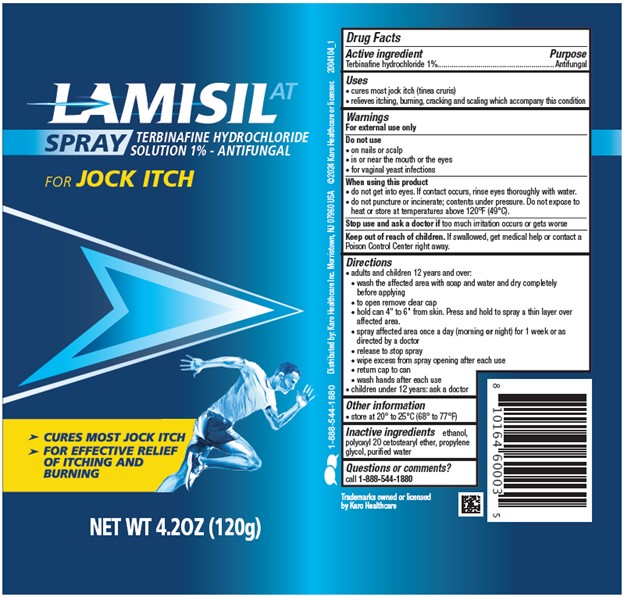 Pill image for Lamisil At (terbinafine Hydrochloride) Spray 1% 120 G