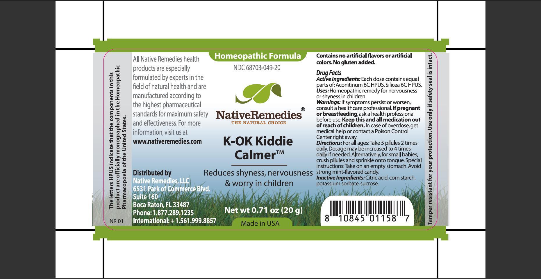 Pill image for k-ok kiddie calmer