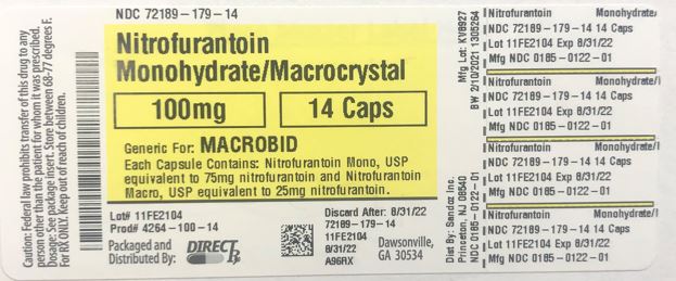 Pill image for Nitrofurantoin (monohydrate/macrocrystals)