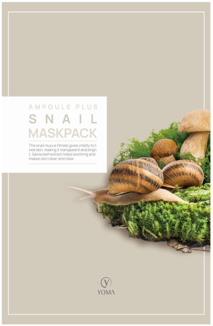 Pill image for Yoma Ampoule Plus Snail Mask Pack