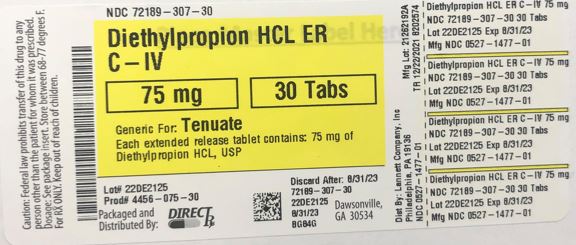 Pill image for Diethylpropion Hydrochloride