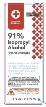 Pill image for American Red Cross 91 %