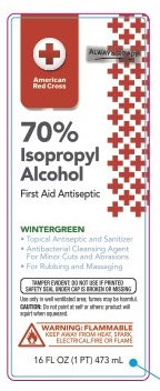 Pill image for American Red Cross 70% Isopropyl Rubbing Alcohol With Wintergreen