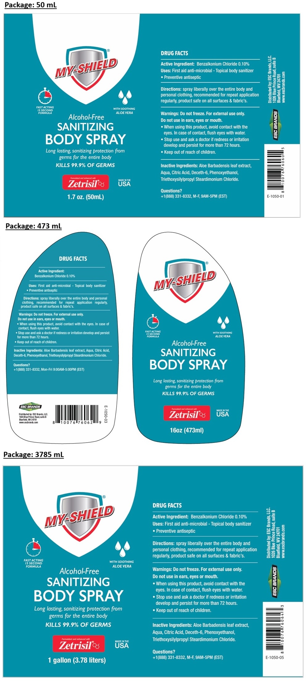 Pill image for My-shield Sanitizing Body Spray