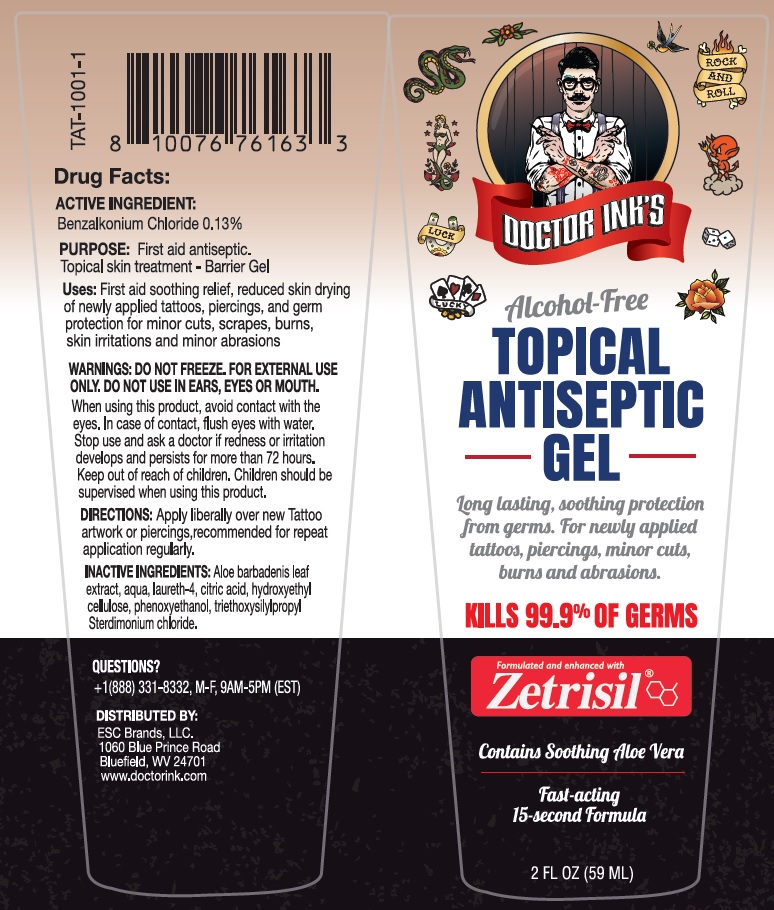 Pill image for Doctor Ink's Topical Antiseptic Gel