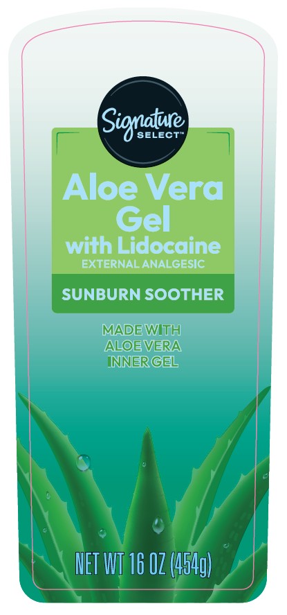 Pill image for Safeway Signature Care Aloe Vera Gel With Lidocaine