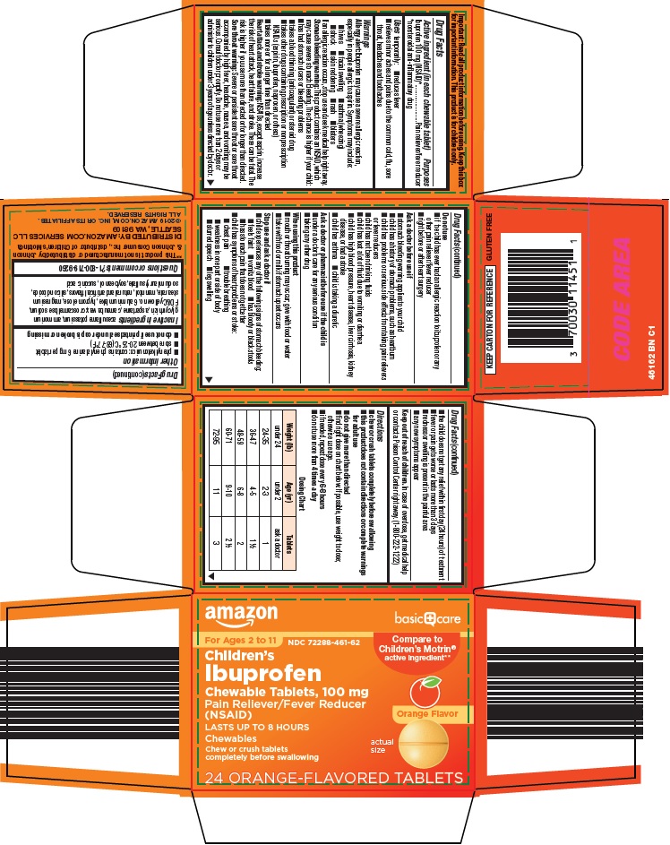 Pill image for Amazon Children’s Ibuprofen Drug Facts