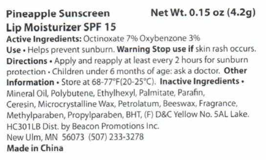 Pill image for Pineapple Sunscreen Lip Moisturizer Spf 15