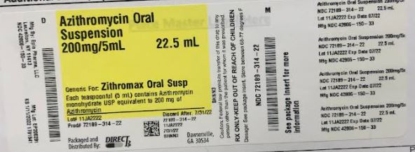 Pill image for Azithromycin