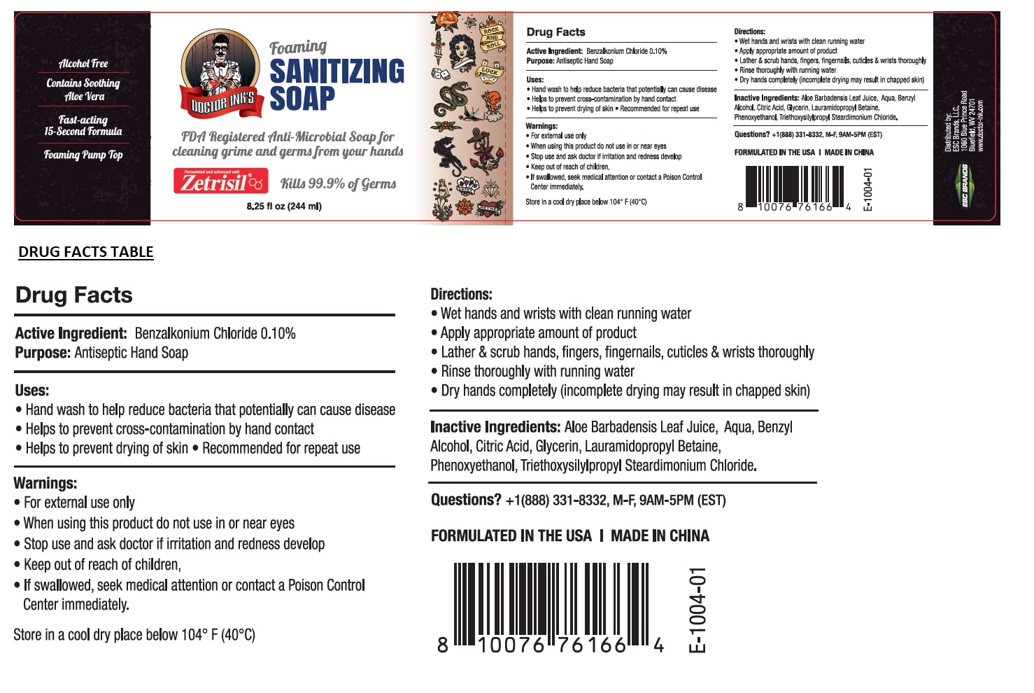 Pill image for Doctor Ink's Sanitizing Soap