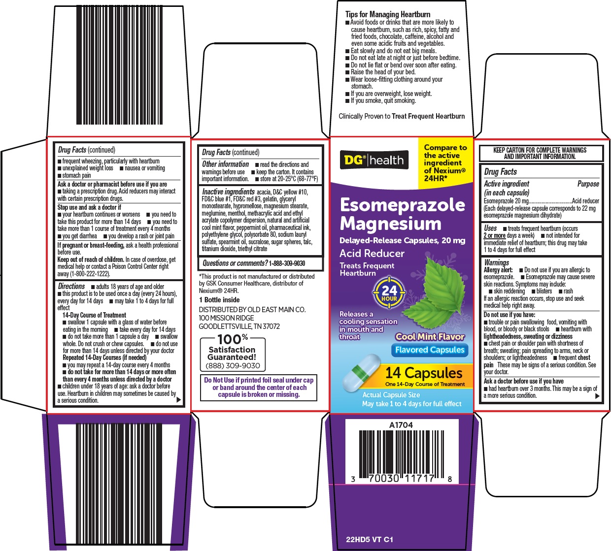Pill image for Dolgencorp, Llc Esomeprazole Magnesium Drug Facts