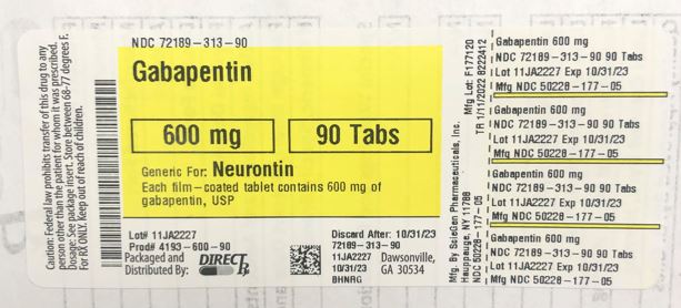 Pill image for Gabapentin