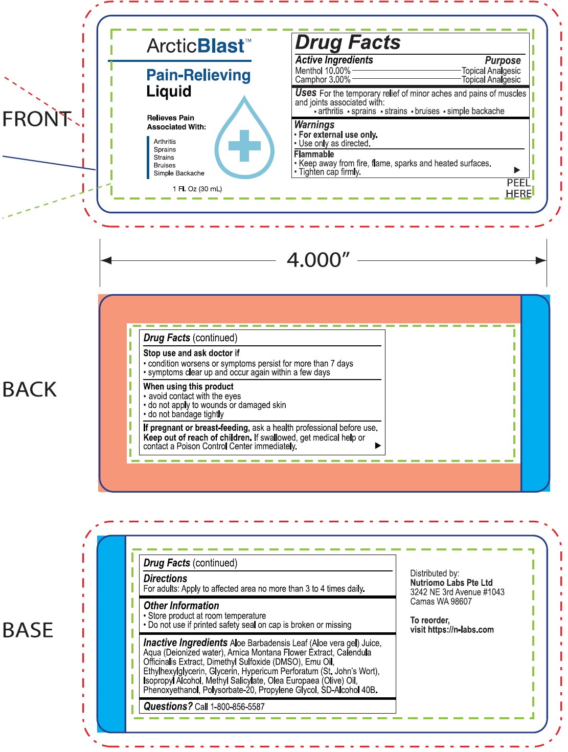 Pill image for Arctic Blast Pain Releiving Drops